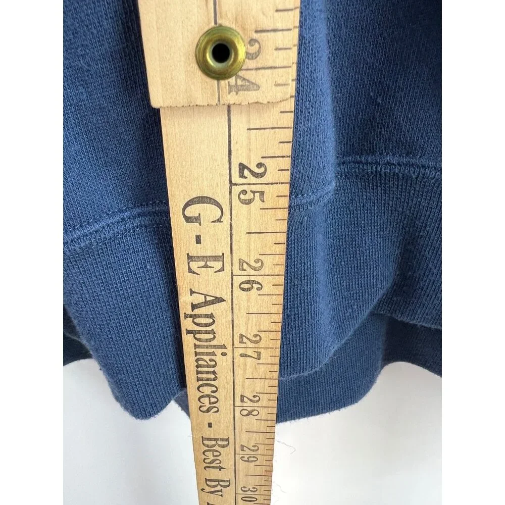 VTG NFL Patriots Logo Blue Crewneck Sweatshirt Mens Sz XL Y2K - Picture 6 of 8